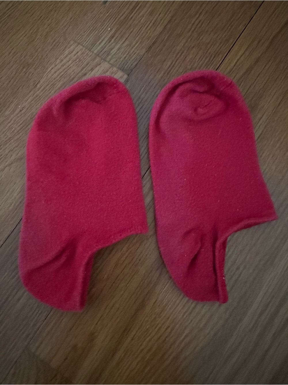 Red Women’s No-Show Liner Cotton Socks